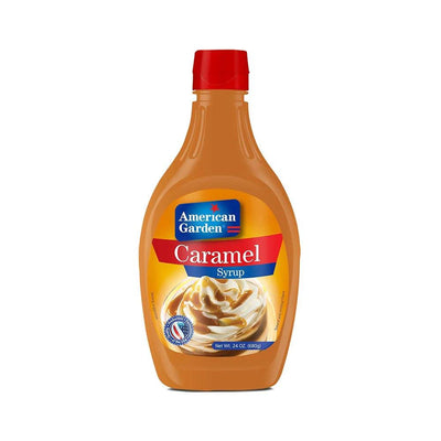 American Garden Caramel Syrup 12 X 24oz   HorecaStore