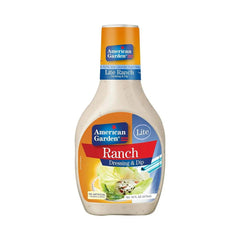 American Garden Creamy Ranch Dressing And Dip 6 x 473 ml