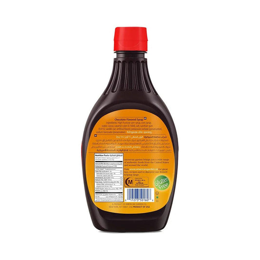 American Garden Chocolate Syrup 12 x 680 ml   HorecaStore