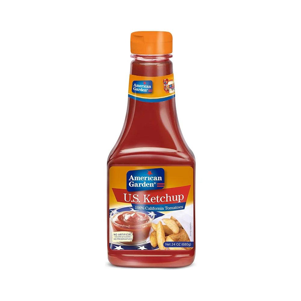 American Garden Tomato Ketchup Squeeze 16 x 680g   HorecaStore