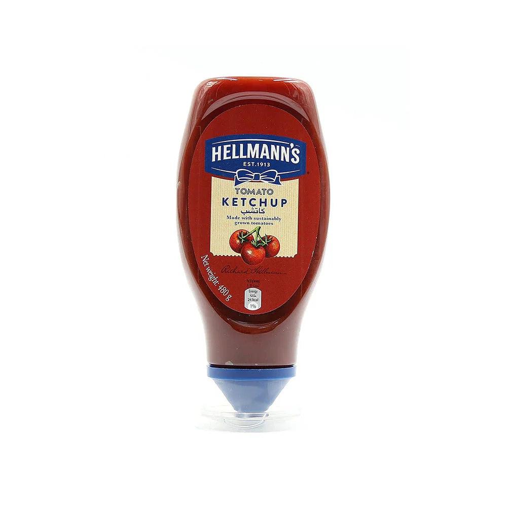 Hellmann's Table Top Tomato Ketchup 8 x 480g   HorecaStore