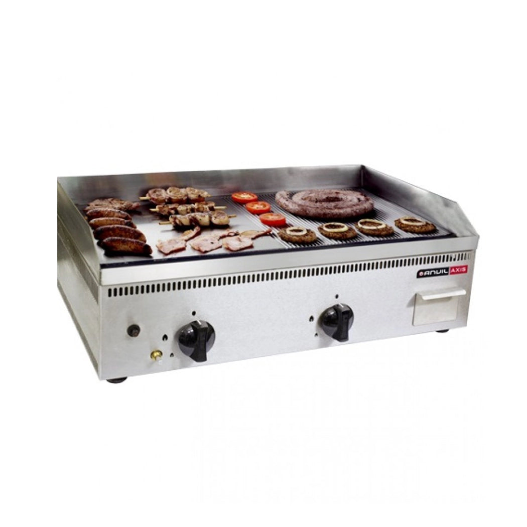 anvil-75-cm-half-ribbed-half-flat-top-gas-griddle-with-2-burners-7-3-kw