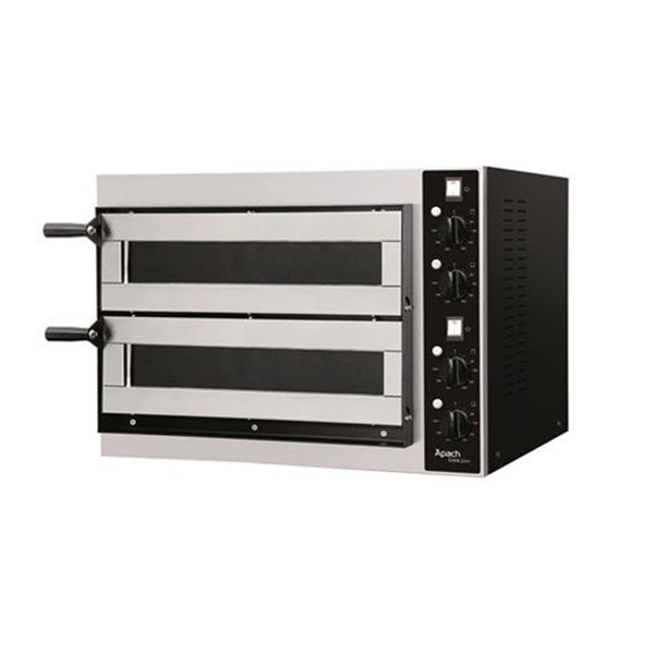 Apach Cook Line Pizza Oven two Tiers Stainless Steel, 2.4KW