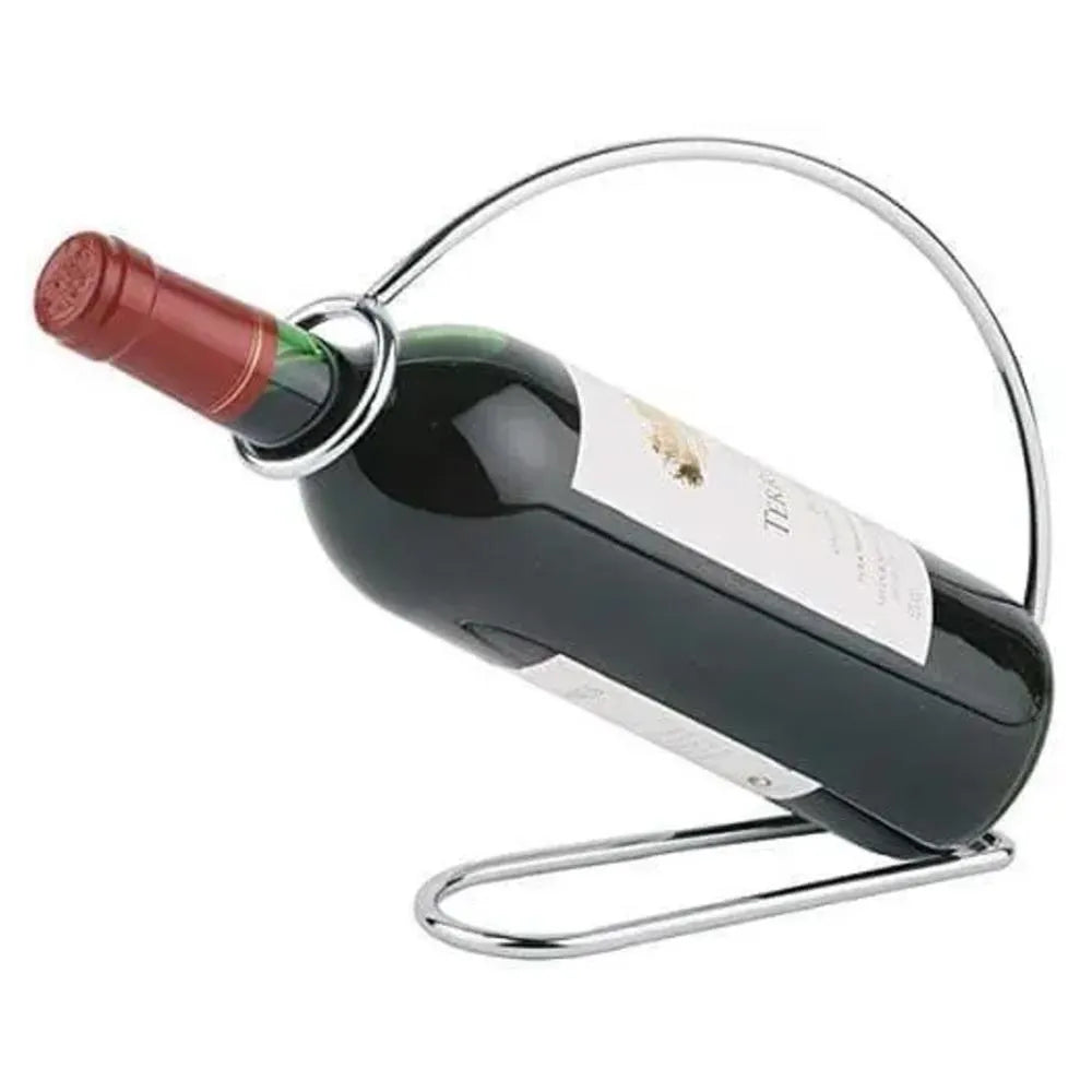 APS 30333 Stainless Steel Wine Bottle Bottle Stand, 6 x 23 x 20 cm