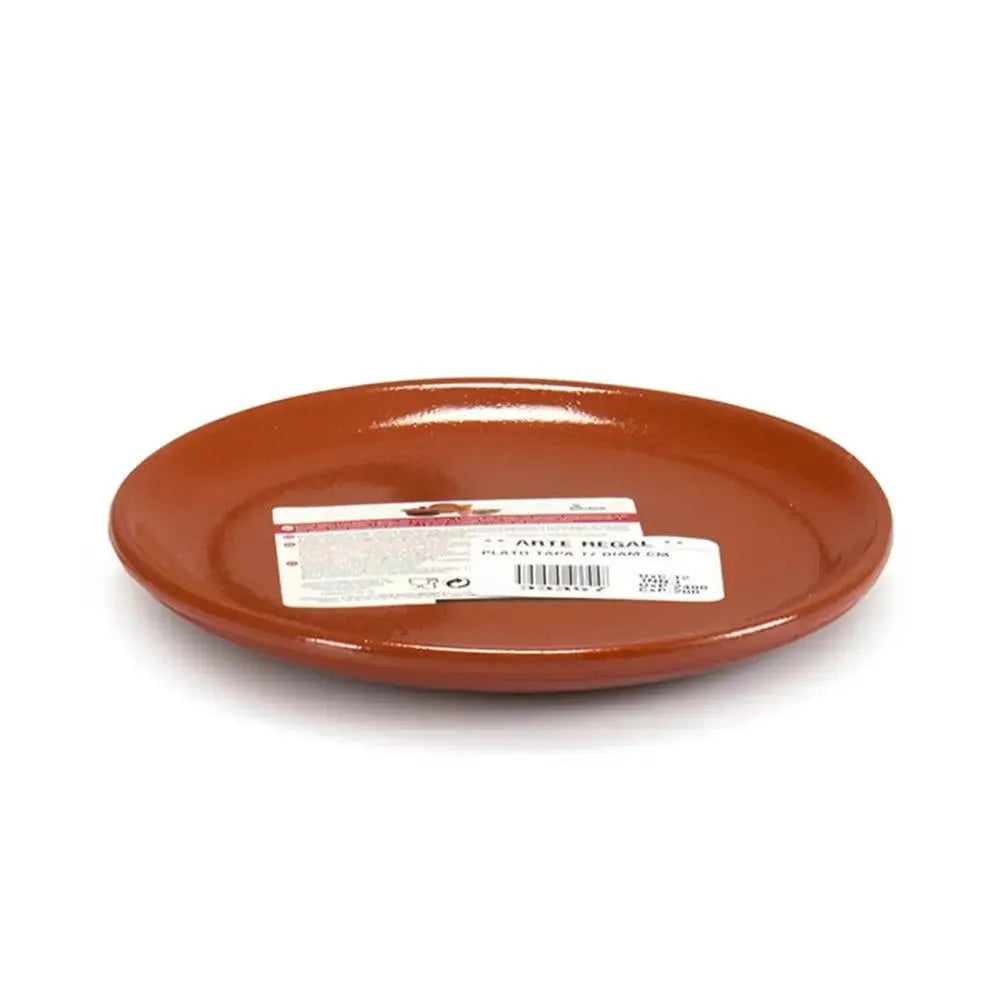 Arte Regal Clay Coupe Plate Brown, 17 cm