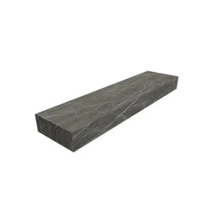 Bagnodesign Alpine Floating Shelf, Marble Grey Matt 60x15x5.1 cm