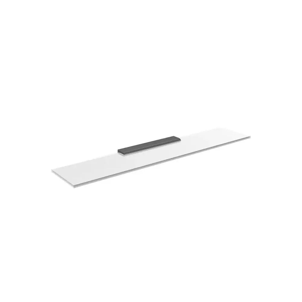 bagnodesign-anthracite-slim-line-wall-mounted-glass-shelf-60x13x2-cm