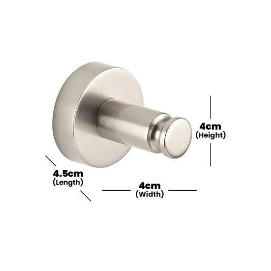 bagnodesign-brushed-nickel-options-round-single-robe-hook-4x4-5x4-cm