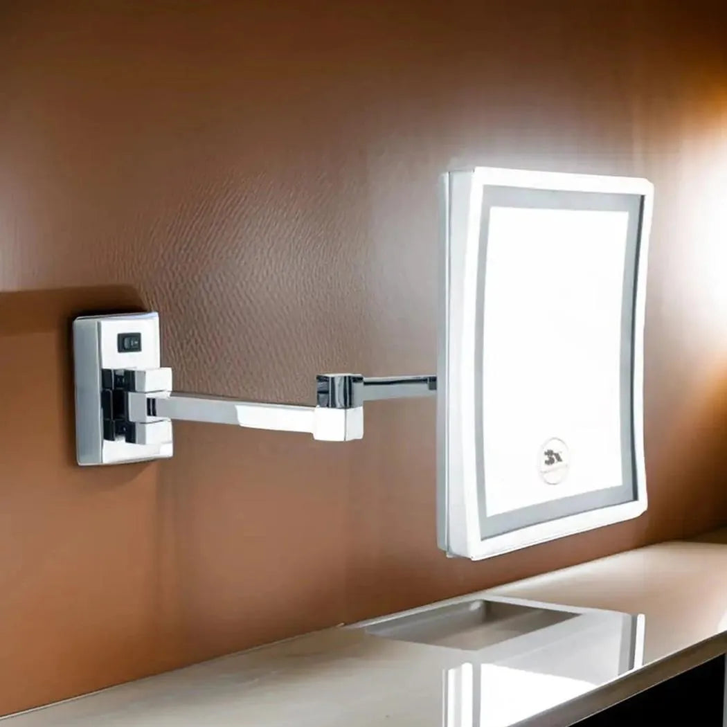 bagnodesign-chrome-brubeck-wall-mounted-double-arm-led-mirror-mag-x3-18x40-5x23-cm