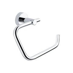 Bagnodesign Chrome Options Round Toilet Roll Holder Without Cover, 16.2x5.15x11.1 cm