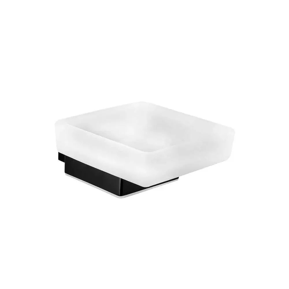 bagnodesign-matt-black-zephyr-wall-mounted-soap-dish-holder-10x13x4-5-cm