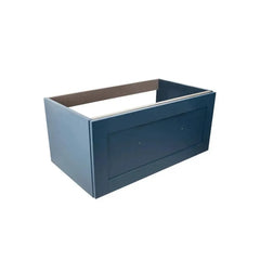 Bagnodesign Prussian Blue Revolution Wall Mounted Vanity Basin Unit, 80x45x35.8 cm