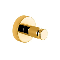 Bagnodesign Pvd Gold Options Round Single Robe Hook, 4x4.5x4 cm