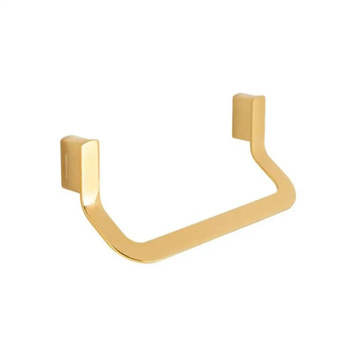 Bagnodesign Pvd Gold Zephyr Towel Ring, 21.8x7.2x8.8 cm