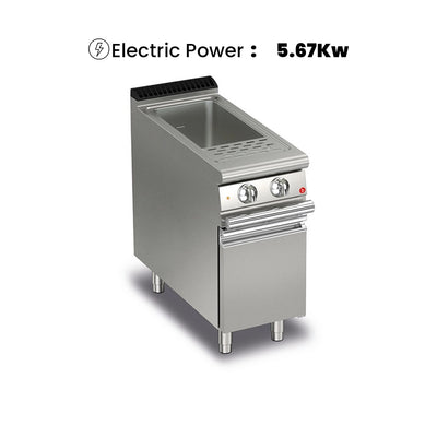 baron-700-series-electric-pasta-cooker-with-set-of-2-baskets-gn-1-3-26-l-5-67-kw-40-x-70-x-87-cm