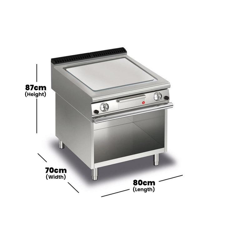 baron-700-series-gas-smooth-plate-griddle-on-open-cupboard-gas-power-13-kw-80-x-70-x-87-cm