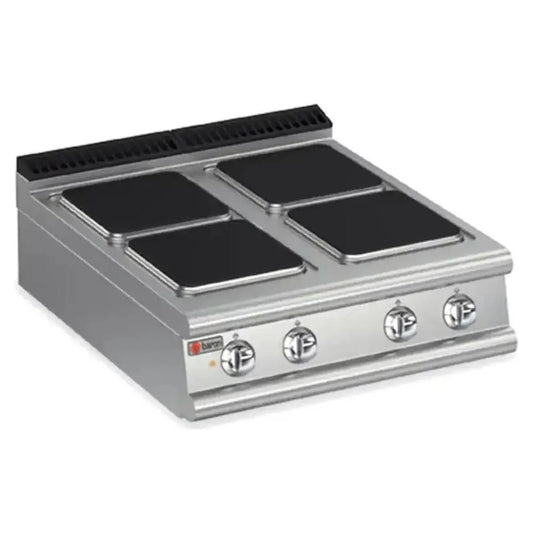 Baron 90PC/E801 3 Phase Electric Cook Top With 4 Cast Iron Hot Plates Power 16 KW