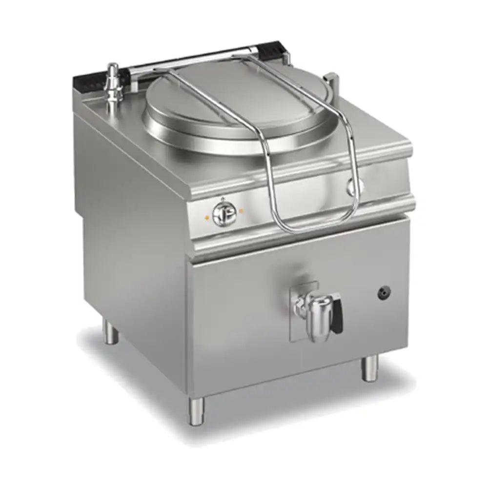 Baron 90PF/EI150 Indirect Heating Electric Boiling Pan 150 L, Power 21 kW - HorecaStore