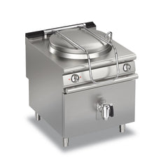 Baron Electric Boiling Pan Direct Heating, 150 L, 12 kW, 80 x 90 x 87 cm