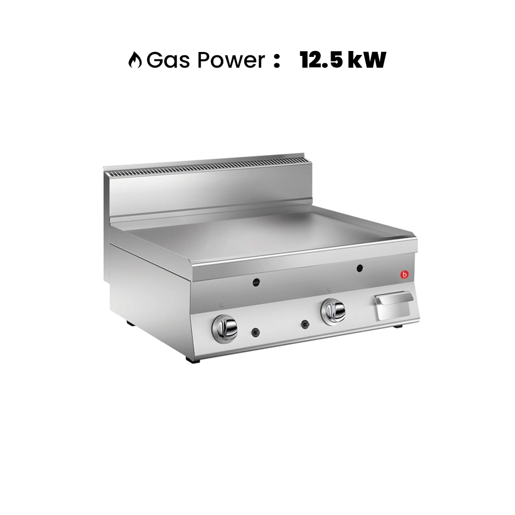 baron-n6ft-g800-gas-griddle-with-smooth-plate-with-rounded-edges-gas-power-12-5-kw-80-x-65-x-29-5-cm