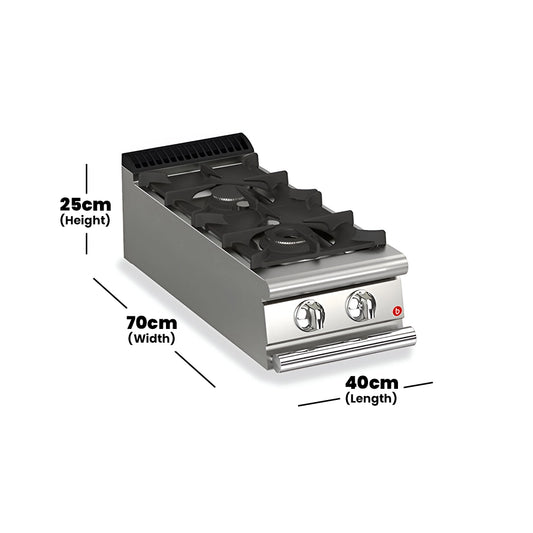 baron-q70pc-g4003-2-burner-tabletop-gas-cooking-range-gas-power-10-5-kw-40-x-70-x-25-cm