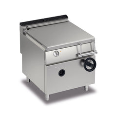 Baron Q90BR/G80 Gas Bratt Pan Manual Tilting, 80 L, Gas Power 20 kW, 80 x 90 x 87 cm