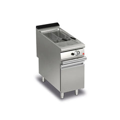 Baron Q90FRI/G415 Single Well Deep Gas Fryer With 1 Basket, 15 Liter Tank Capacity, Power 13 kW