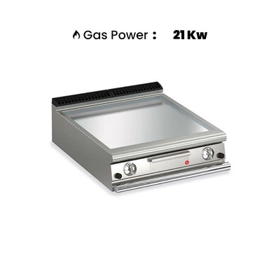 baron-q90ftt-g805-gas-griddle-with-smooth-chromed-plate-21-kw-80-x-90-x-25-cm