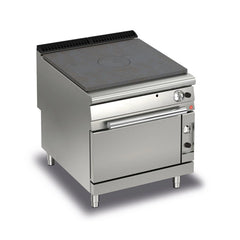 Baron Q90TPF/G800 Gas Solid Top on Gas Oven, 22.5 kW, 80 x 90 x 87 cm