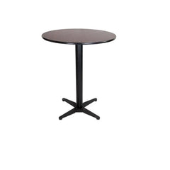 Beechwood MDF Flip Top Cocktail Table With Adjustable Height Ø 70 x H 105 cm