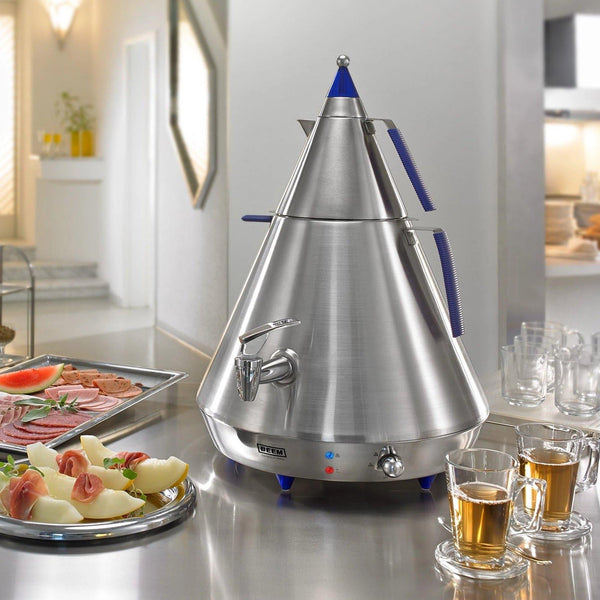 Beem Stainless Steel Samovar Pyramid A4, 4 Litres   HorecaStore