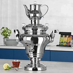 Beem Stainless Steel Samovar Royal  15 Litres, L 49.5 x W 41.5 x H 74 cm