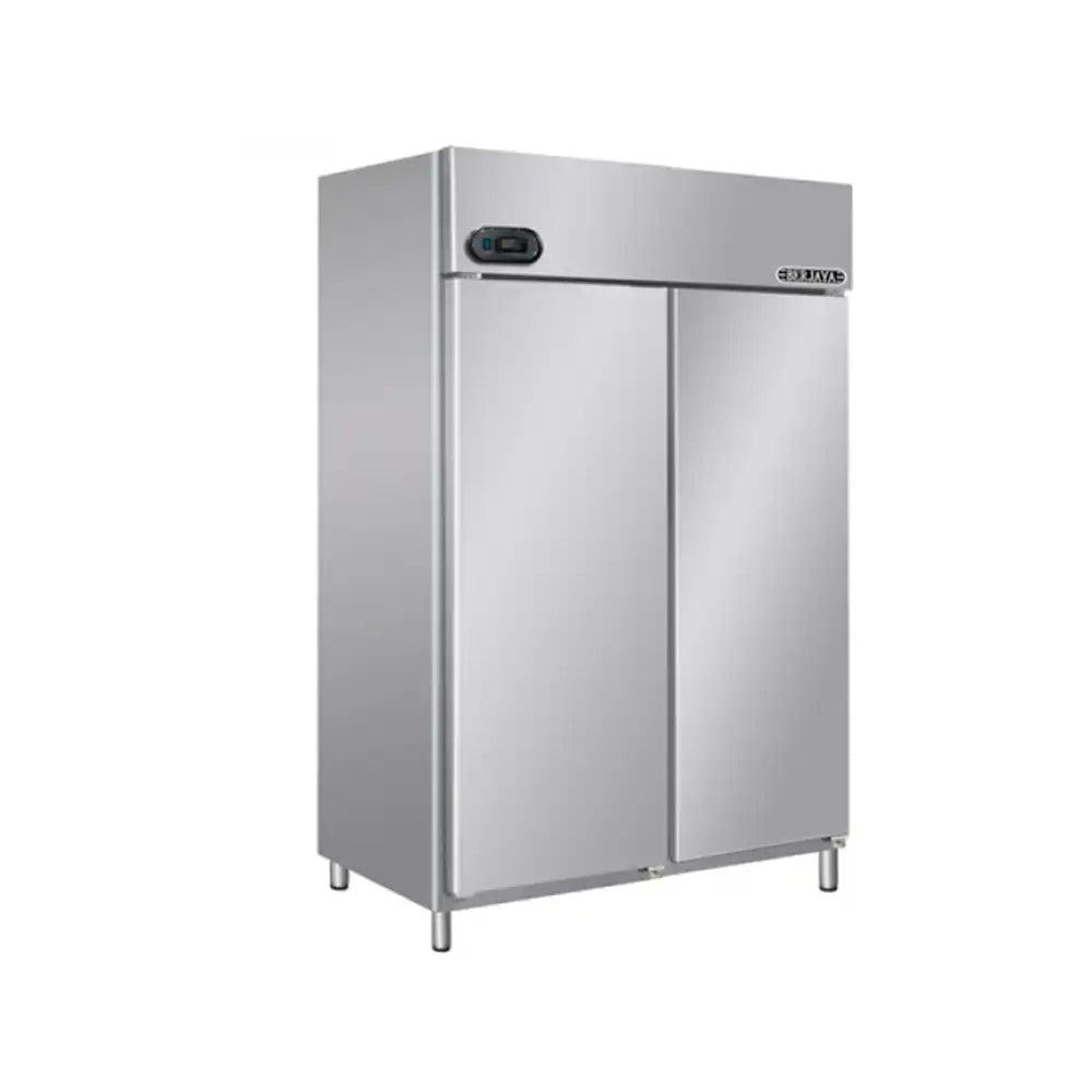 Berjaya BS2FDUC/Z/GN Electric Upright Double Magnetic Door Chiller 1400L, Power 539 - 596W, 135 X 84 X 206 cm - HorecaStore