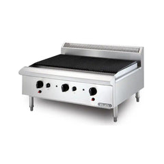 Berjaya CB3B-17 Gas Char Broiler Table Top 3 Burners, Power 13.185 KW