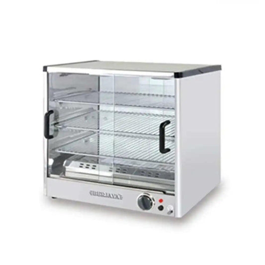 Berjaya FW55 3 Shelves Food Warmer With Internal Light, Power 1590W, 100 X 50 X 62 cm - HorecaStore