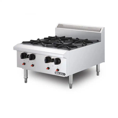 Berjaya OB4-17 Gas Table Top Vertical 4 Open Burners, Power 23.44 KW