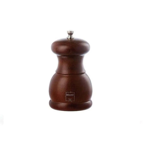 Bisetti 53T Beechwood Macina Pepper Mill Walnut, 11.5CM