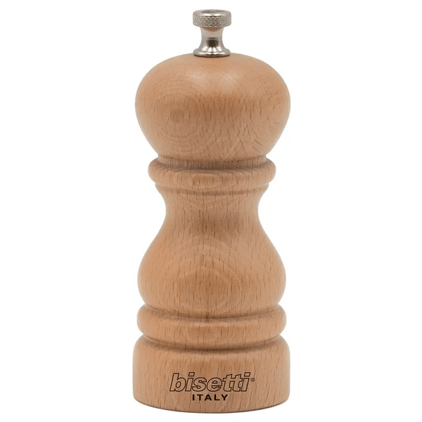 Bisetti 6150MSN Beechwood Roma Salt Mill Natural 13CM HorecaStore