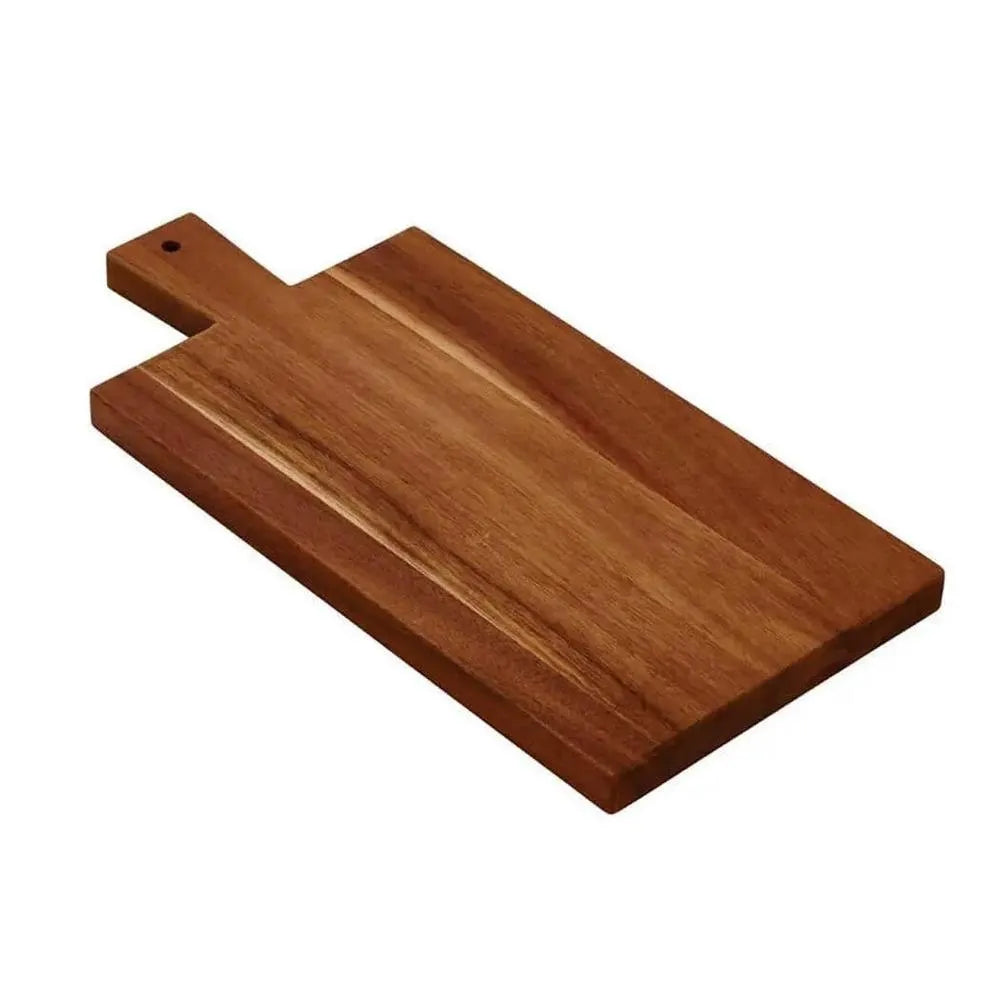 Bisetti 64011 Wood Acacia Rectangle Cutting Board Large, 37.5 X 18 X 1.8 CM