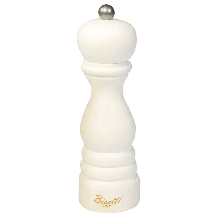 Bisetti 7121B Fir Wood Vintage Pepper Mill Shabby, 19 CM - HorecaStore