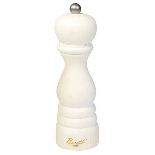 Bisetti 7121B Fir Wood Vintage Pepper Mill Shabby, 19 CM