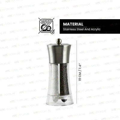 Buy Bisetti 8310 Salt And Pepper Mill Set H 19cm HorecaStore