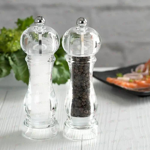 Bisetti 9320P Acrylic Capri Pepper Mill, H 16.5cm