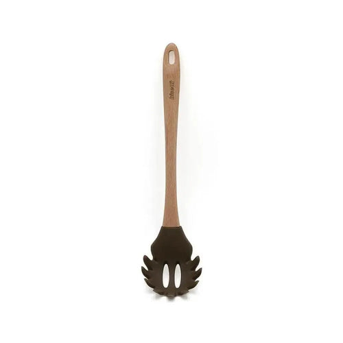 Bisetti 99034 Beechwood & Silicone Pasta Fork 31.5 X 8 CM