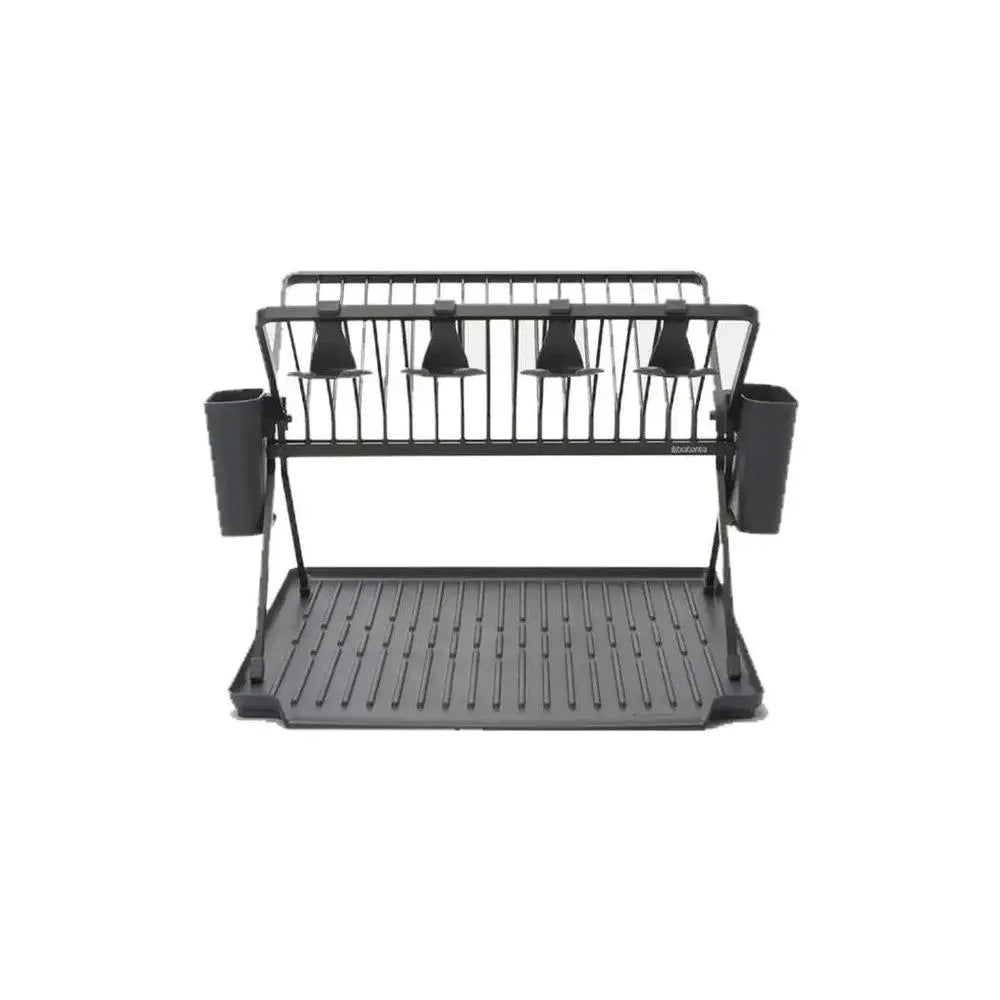 brabantia-aluminium-dark-grey-foldable-dish-rack