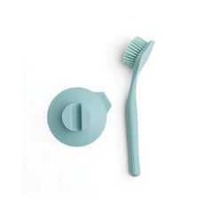 Brabantia Plastic Dish Brush With Suction Cup Mint