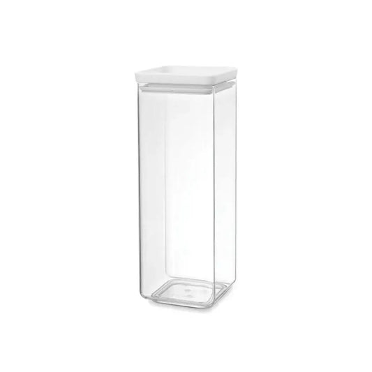 brabantia-plastic-stackable-square-canister-2-5l-light-grey