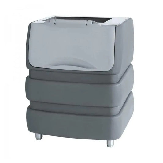 Brema Bin 240PE Polyethylene Ice Cubes Storage Bin 180 kg, 94.2 X 79.5 X 105.3 cm