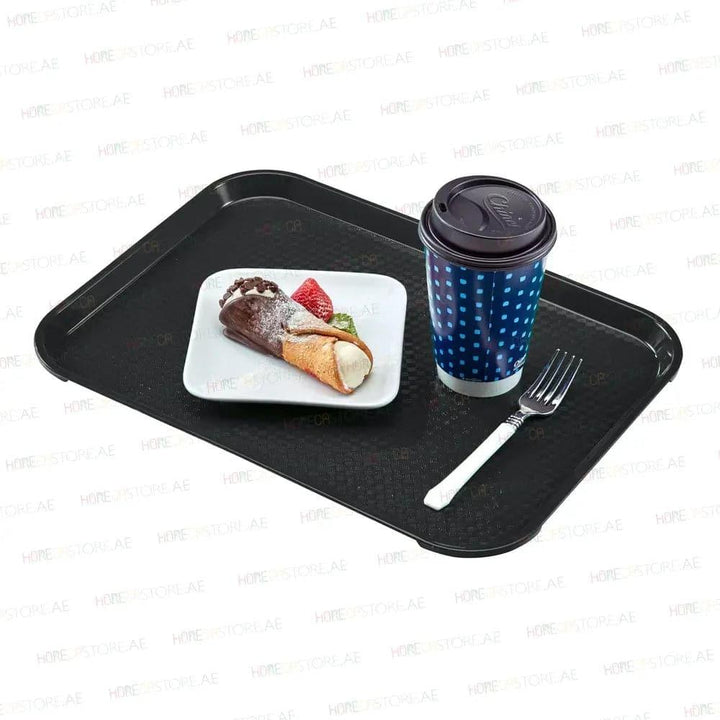 Cambro 1216FF110 Rectangle Serving Tray Black - HorecaStore