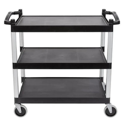 Cambro BC340KD110 Three Shelfs Utility Cart Black 40